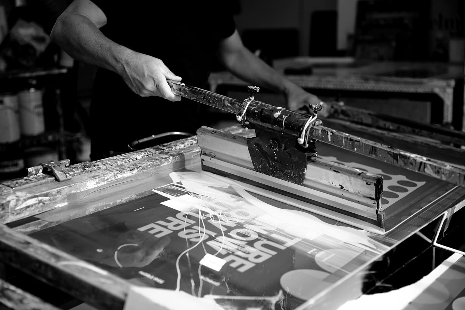 Anthony Burrill – Screen-print Workshop